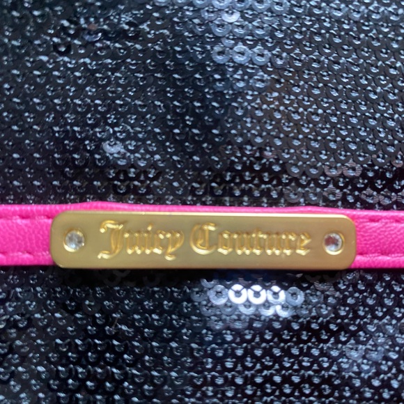 Black and Pink Juicy Couture Purse - Picture 5 of 5
